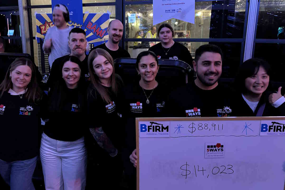 The 5Ways team at the VSK Treadmill Challenge